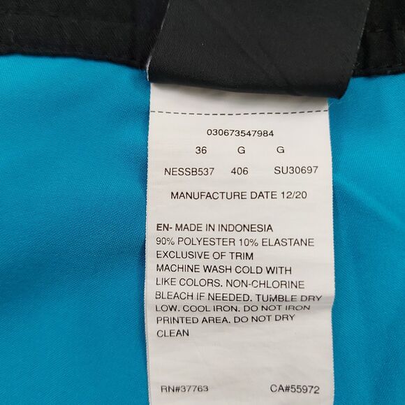 Nike Board Shorts Mens 36 Blue Lightweight Swim Surf Summer Travel Beach Outdoor - Picture 10 of 12